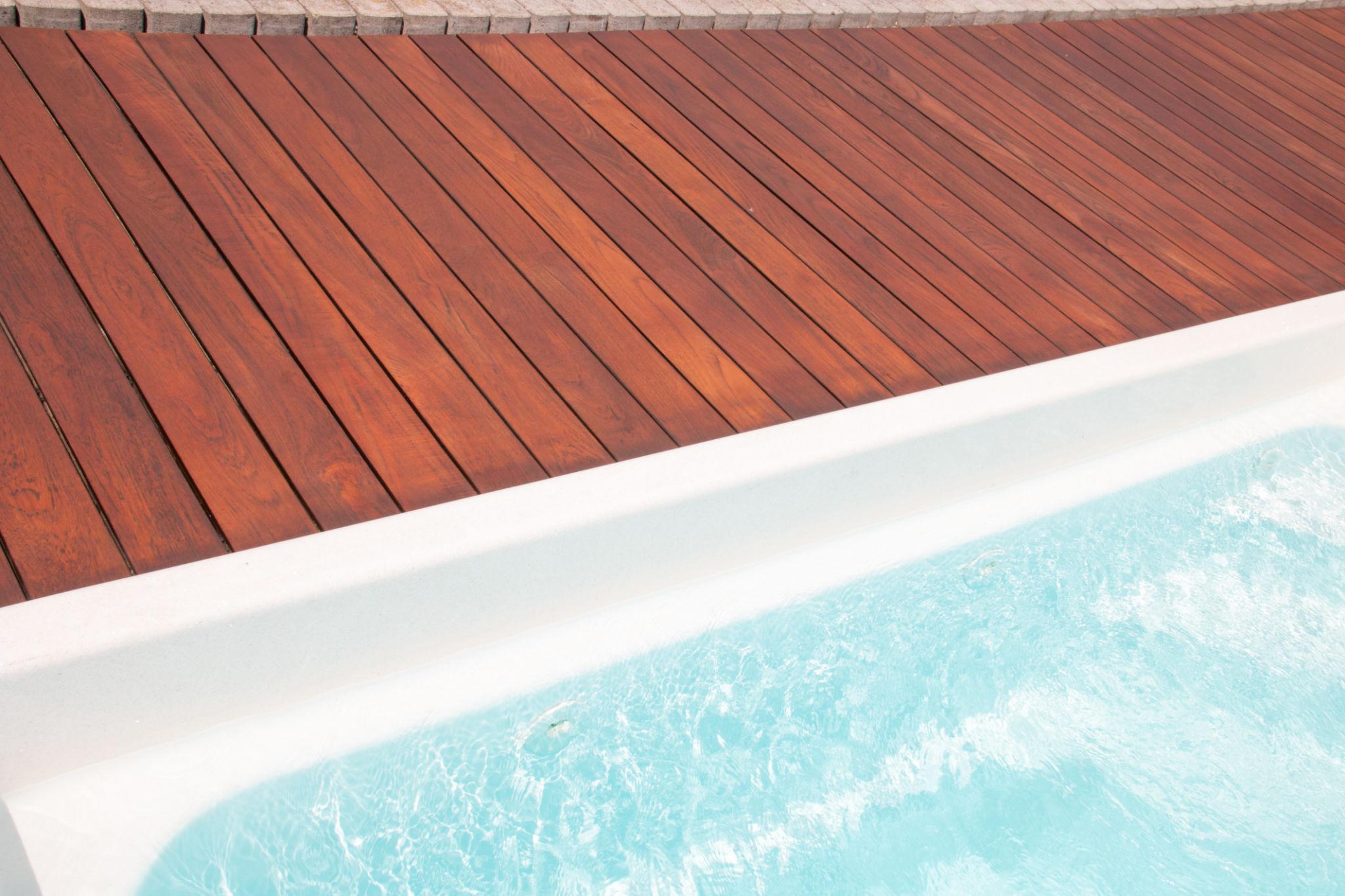 Teak Decking Detail 1